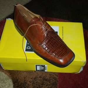 David Eden crocodile shoes